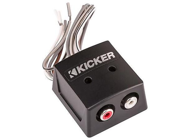 Kicker KISLOC - høy lavnivå adapter 2 kanaler, 55watt, 50 ohm, justerbar